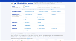 Desktop Screenshot of healthatlasireland.ie